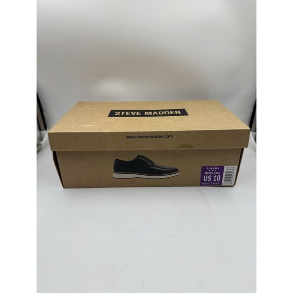 NEW Steve Madden P-Jansen Oxford Black Casual Lace Up Shoes, Men\'s Size 10 main image 8